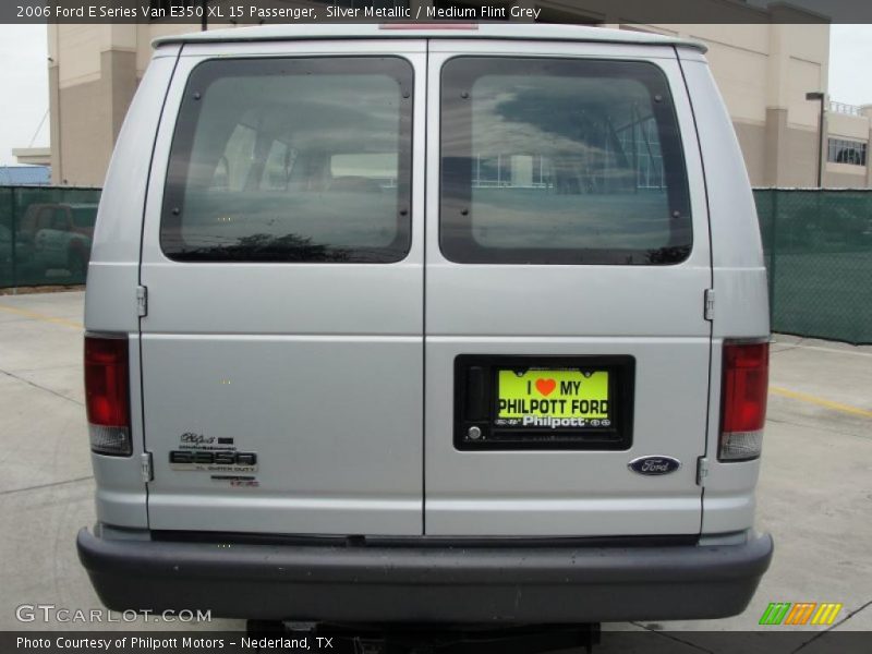 Silver Metallic / Medium Flint Grey 2006 Ford E Series Van E350 XL 15 Passenger