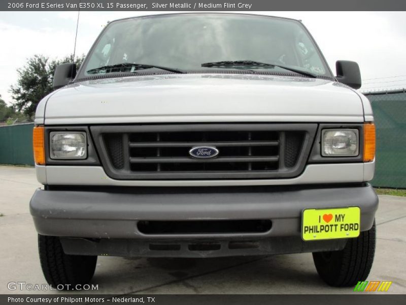 Silver Metallic / Medium Flint Grey 2006 Ford E Series Van E350 XL 15 Passenger