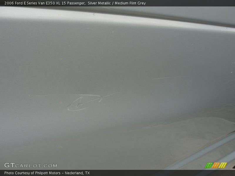 Silver Metallic / Medium Flint Grey 2006 Ford E Series Van E350 XL 15 Passenger