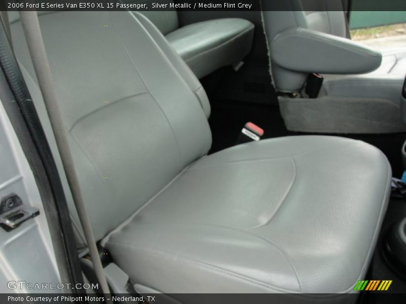 Silver Metallic / Medium Flint Grey 2006 Ford E Series Van E350 XL 15 Passenger