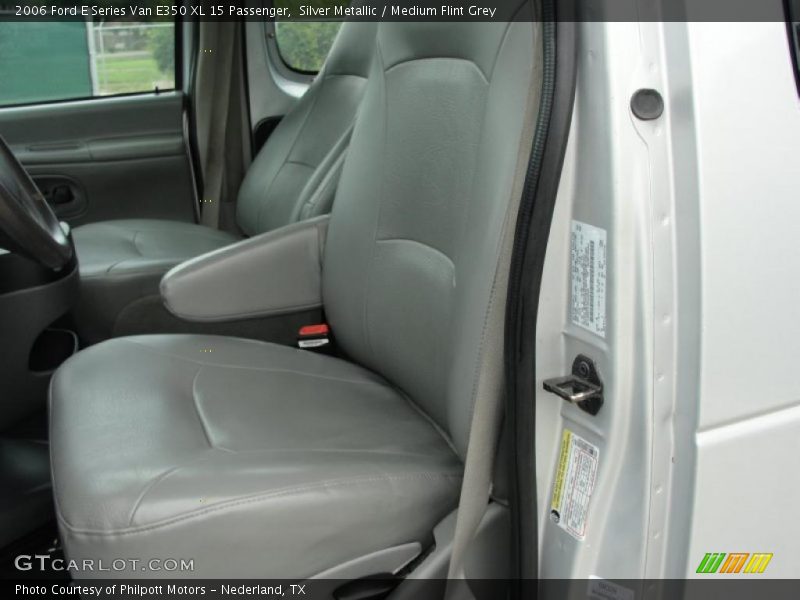 Silver Metallic / Medium Flint Grey 2006 Ford E Series Van E350 XL 15 Passenger