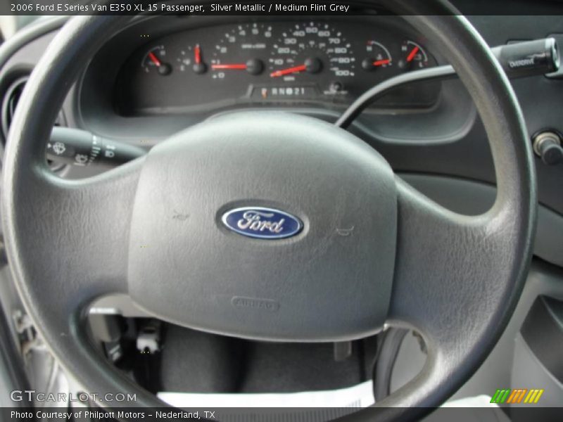 Silver Metallic / Medium Flint Grey 2006 Ford E Series Van E350 XL 15 Passenger