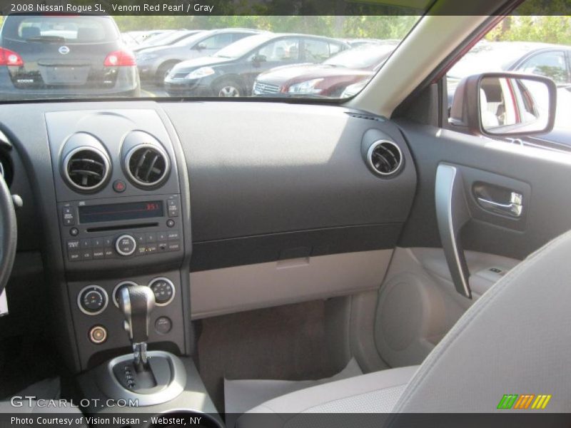 Venom Red Pearl / Gray 2008 Nissan Rogue SL