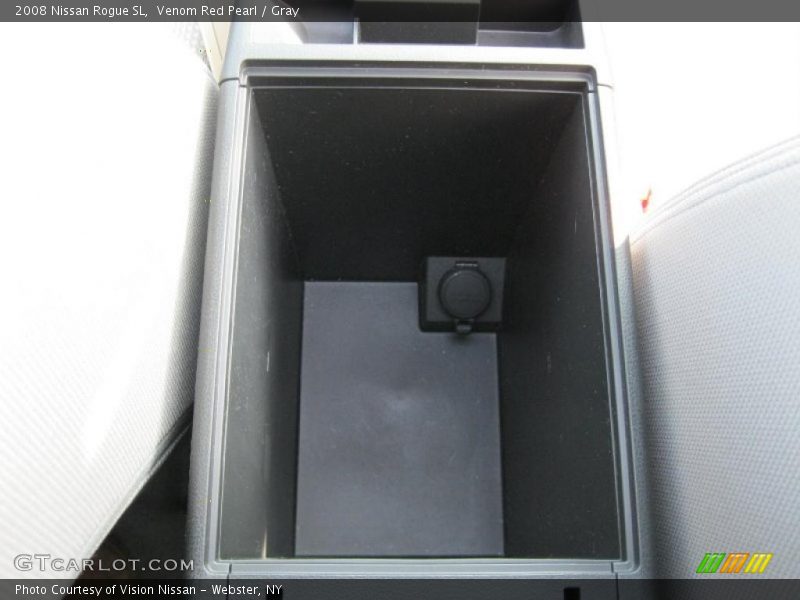 Venom Red Pearl / Gray 2008 Nissan Rogue SL