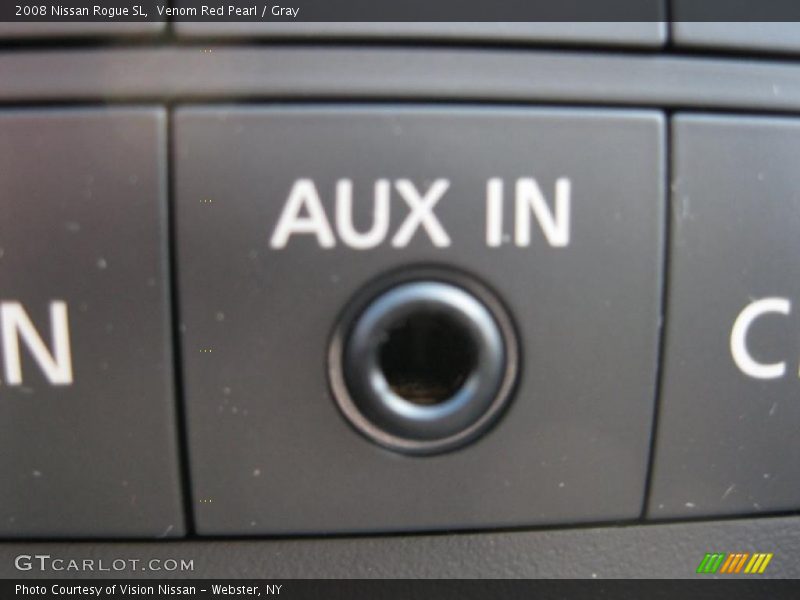 Venom Red Pearl / Gray 2008 Nissan Rogue SL