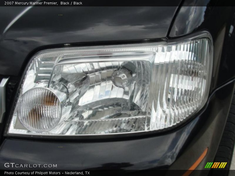Black / Black 2007 Mercury Mariner Premier