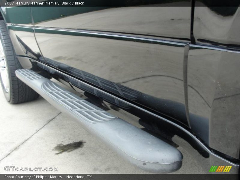 Black / Black 2007 Mercury Mariner Premier