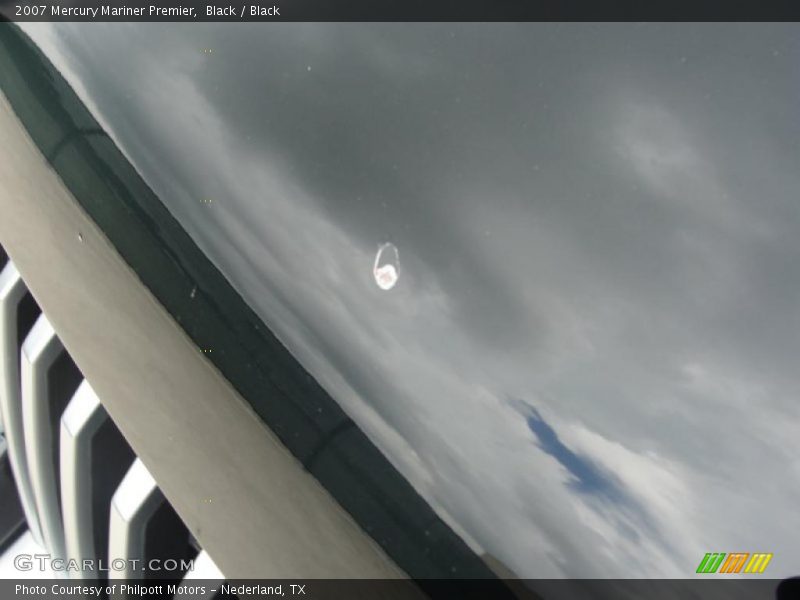 Black / Black 2007 Mercury Mariner Premier