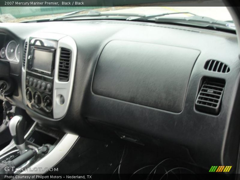Black / Black 2007 Mercury Mariner Premier
