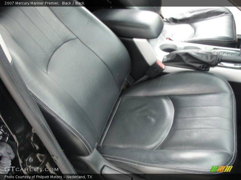 Black / Black 2007 Mercury Mariner Premier