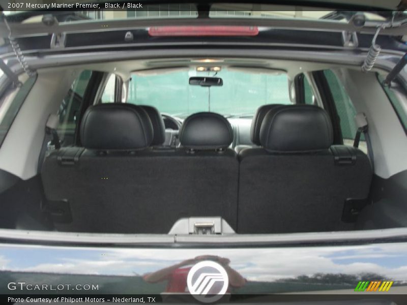 Black / Black 2007 Mercury Mariner Premier