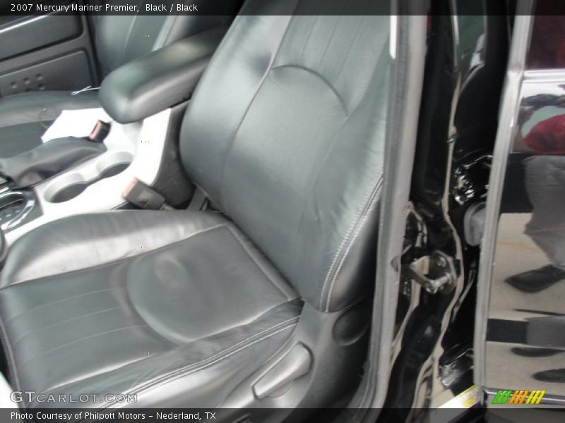 Black / Black 2007 Mercury Mariner Premier