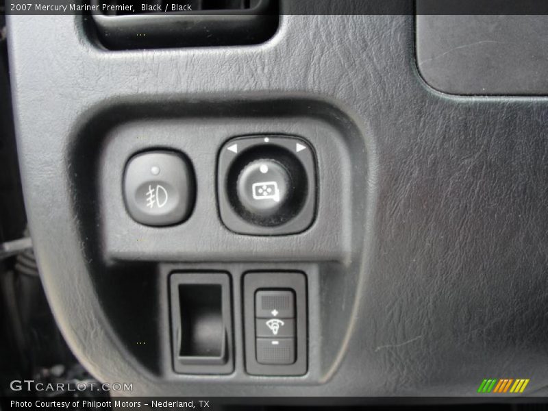Black / Black 2007 Mercury Mariner Premier