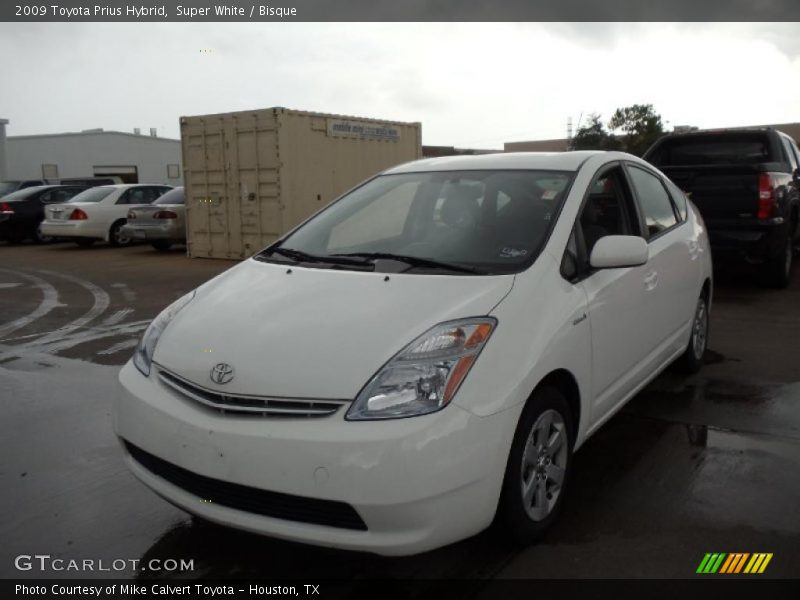 Super White / Bisque 2009 Toyota Prius Hybrid
