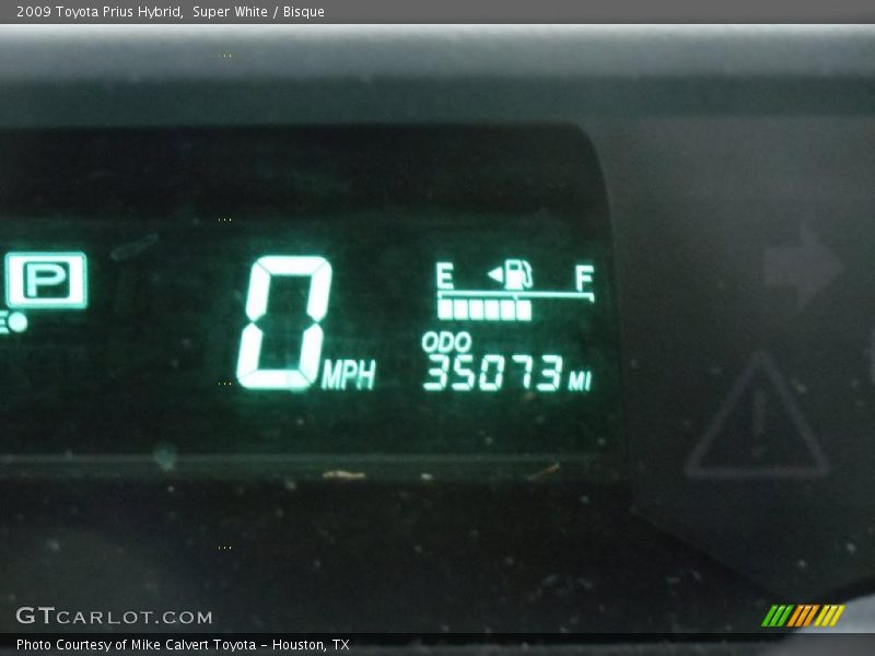 Super White / Bisque 2009 Toyota Prius Hybrid