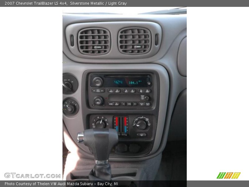 Silverstone Metallic / Light Gray 2007 Chevrolet TrailBlazer LS 4x4
