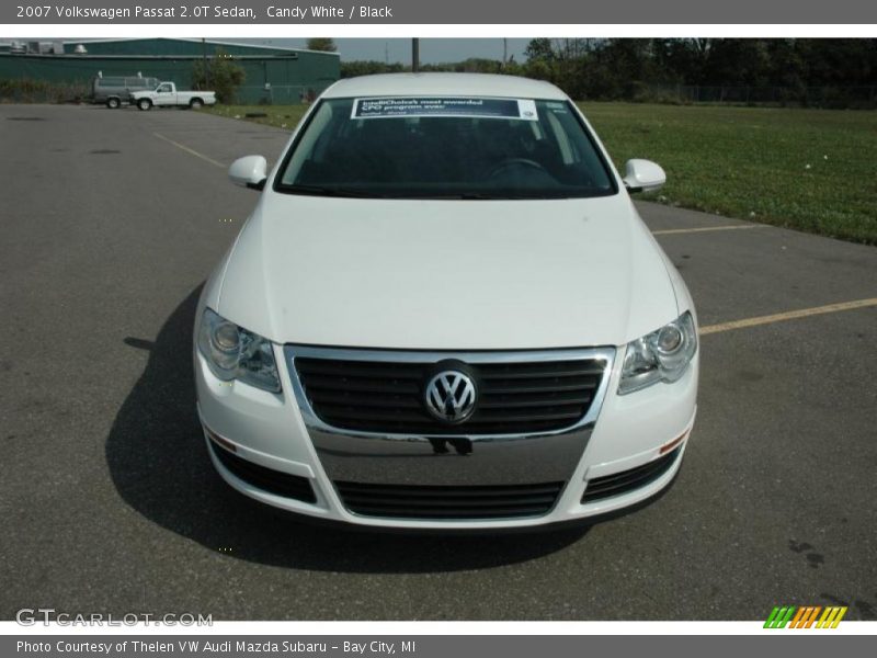 Candy White / Black 2007 Volkswagen Passat 2.0T Sedan