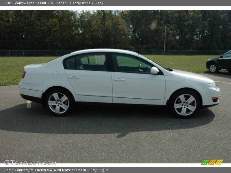 Candy White / Black 2007 Volkswagen Passat 2.0T Sedan