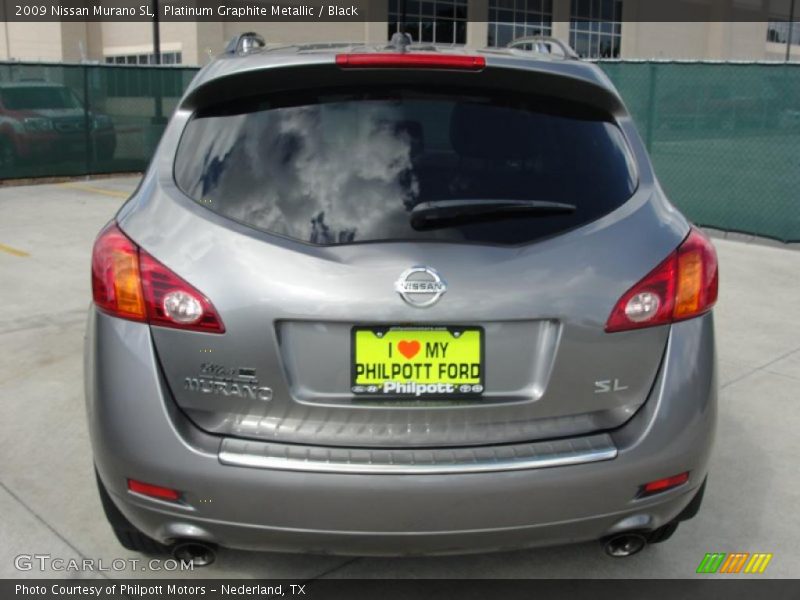 Platinum Graphite Metallic / Black 2009 Nissan Murano SL