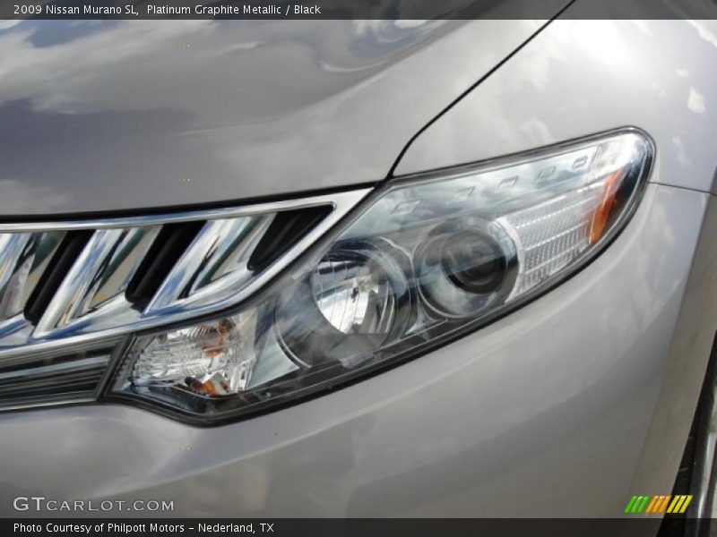 Platinum Graphite Metallic / Black 2009 Nissan Murano SL