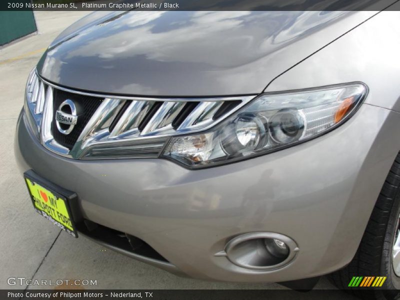 Platinum Graphite Metallic / Black 2009 Nissan Murano SL