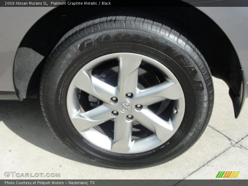 Platinum Graphite Metallic / Black 2009 Nissan Murano SL