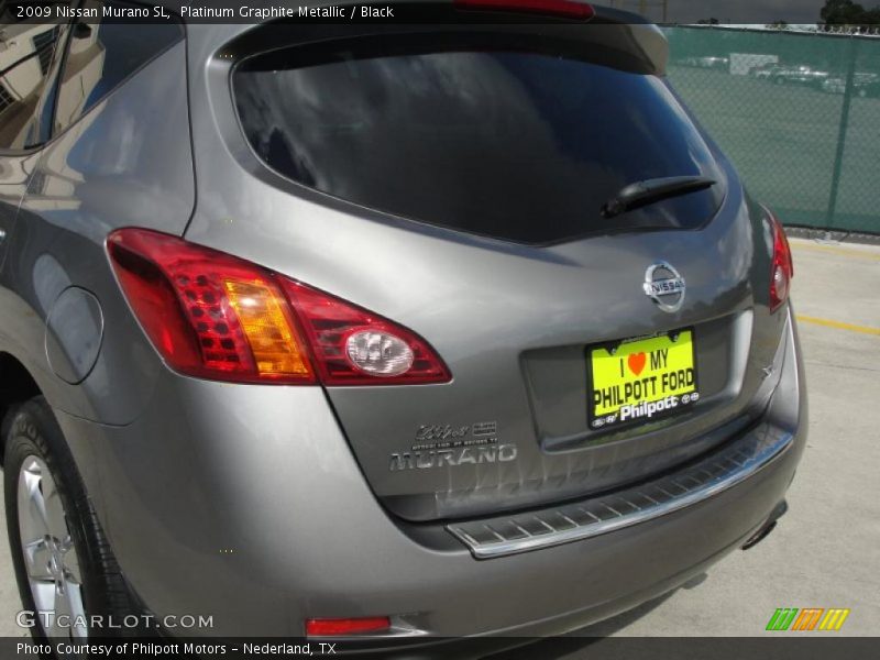 Platinum Graphite Metallic / Black 2009 Nissan Murano SL
