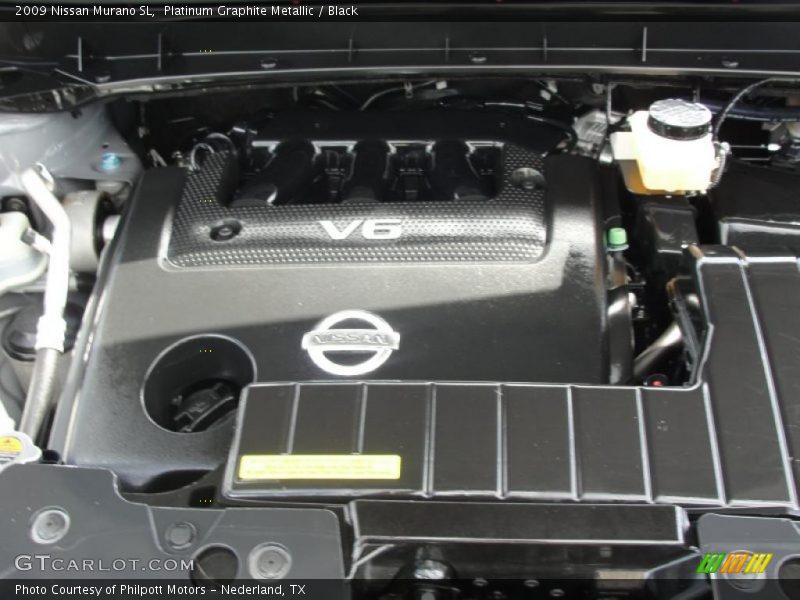 Platinum Graphite Metallic / Black 2009 Nissan Murano SL