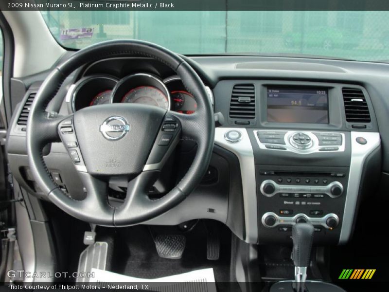 Platinum Graphite Metallic / Black 2009 Nissan Murano SL