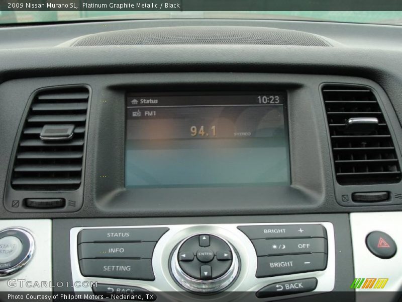 Platinum Graphite Metallic / Black 2009 Nissan Murano SL