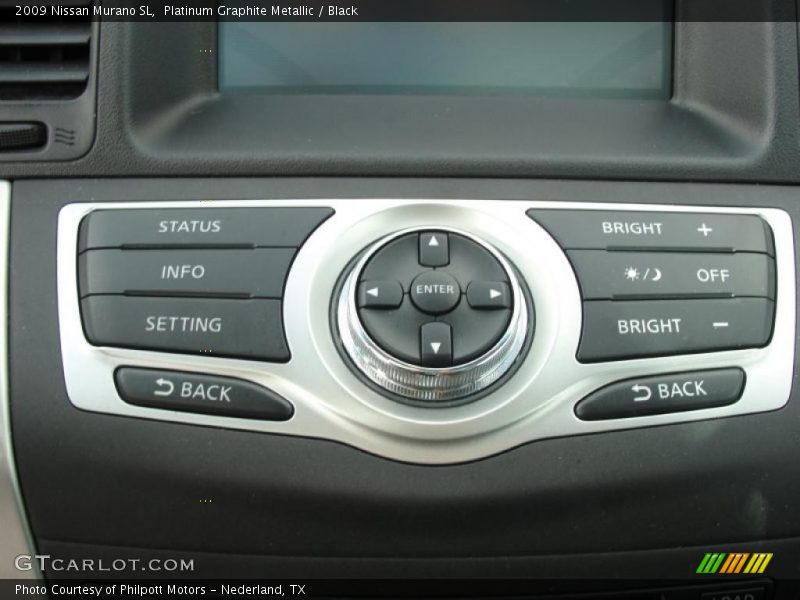 Platinum Graphite Metallic / Black 2009 Nissan Murano SL