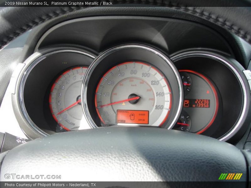 Platinum Graphite Metallic / Black 2009 Nissan Murano SL