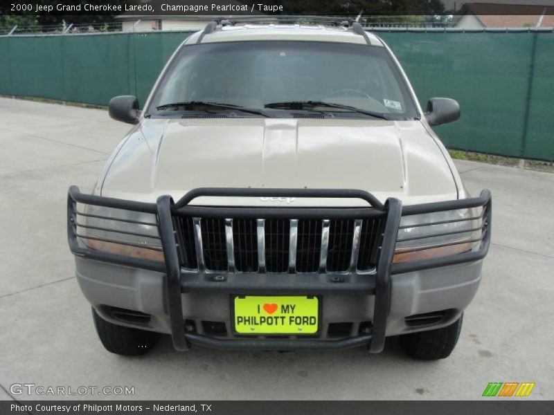 Champagne Pearlcoat / Taupe 2000 Jeep Grand Cherokee Laredo