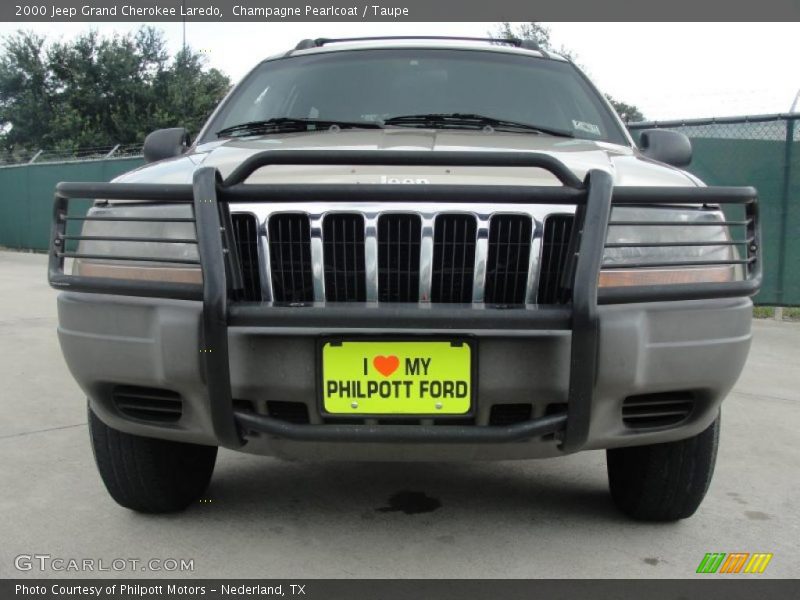 Champagne Pearlcoat / Taupe 2000 Jeep Grand Cherokee Laredo