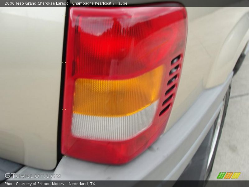 Champagne Pearlcoat / Taupe 2000 Jeep Grand Cherokee Laredo