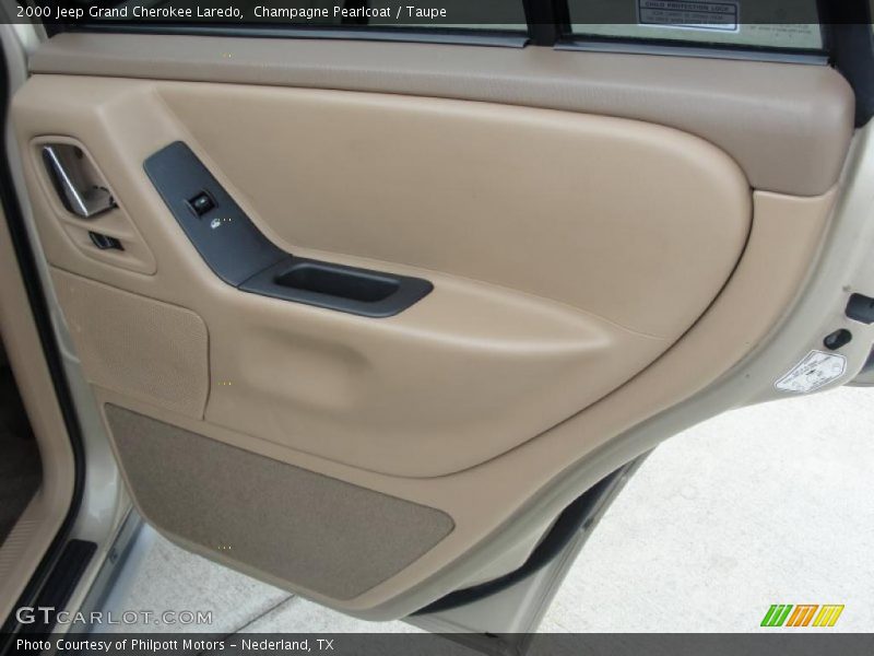 Champagne Pearlcoat / Taupe 2000 Jeep Grand Cherokee Laredo