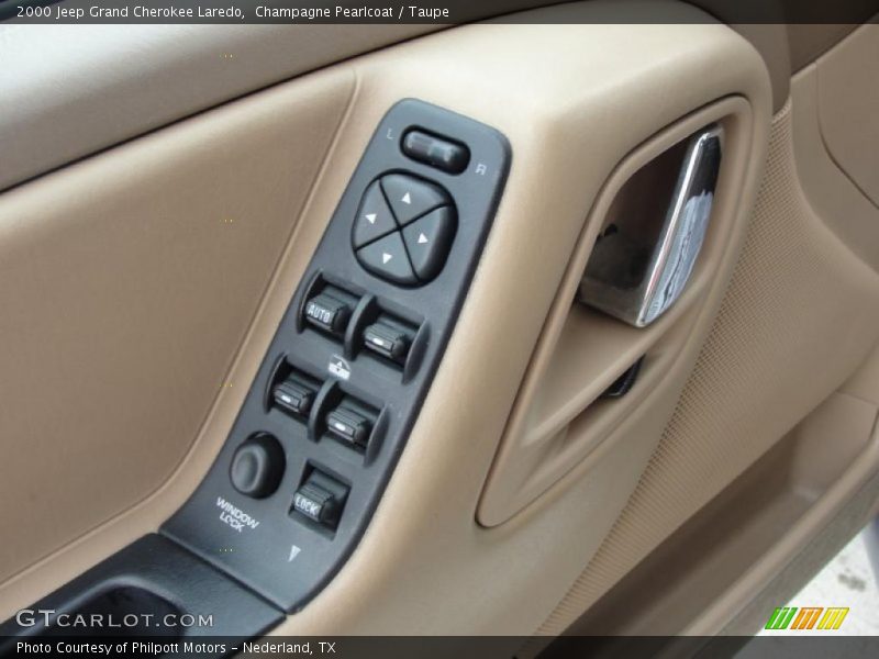 Champagne Pearlcoat / Taupe 2000 Jeep Grand Cherokee Laredo