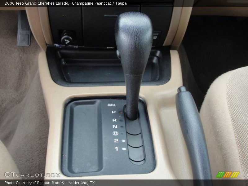 Champagne Pearlcoat / Taupe 2000 Jeep Grand Cherokee Laredo