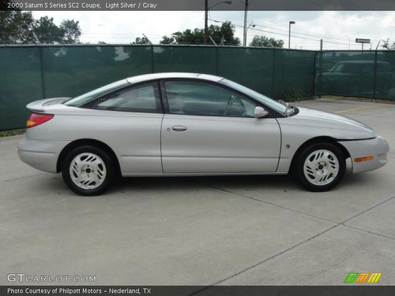 Light Silver / Gray 2000 Saturn S Series SC2 Coupe