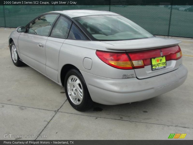 Light Silver / Gray 2000 Saturn S Series SC2 Coupe