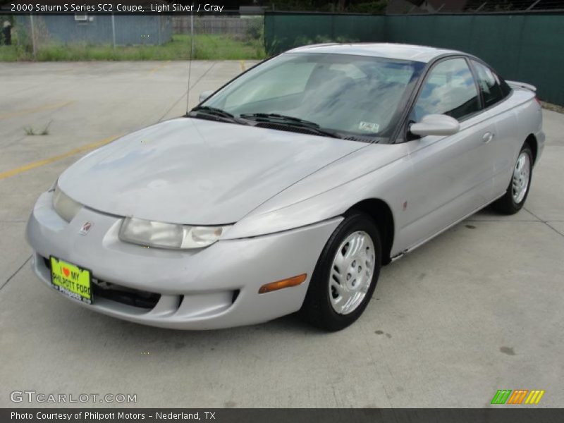 Light Silver / Gray 2000 Saturn S Series SC2 Coupe