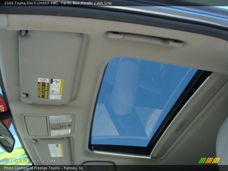 Pacific Blue Metallic / Ash Gray 2009 Toyota RAV4 Limited 4WD