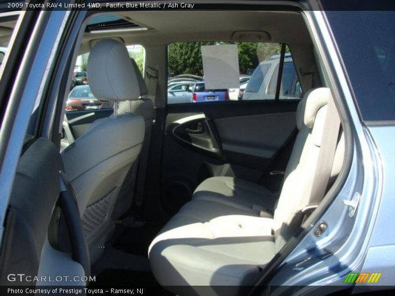 Pacific Blue Metallic / Ash Gray 2009 Toyota RAV4 Limited 4WD