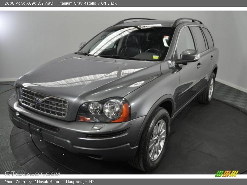 Titanium Gray Metallic / Off Black 2008 Volvo XC90 3.2 AWD