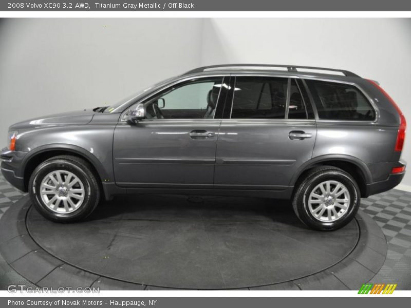 Titanium Gray Metallic / Off Black 2008 Volvo XC90 3.2 AWD