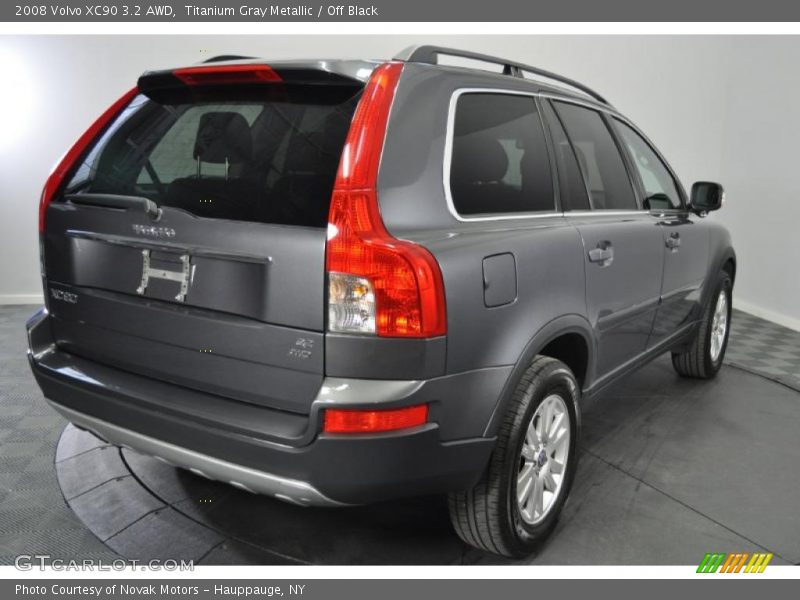 Titanium Gray Metallic / Off Black 2008 Volvo XC90 3.2 AWD