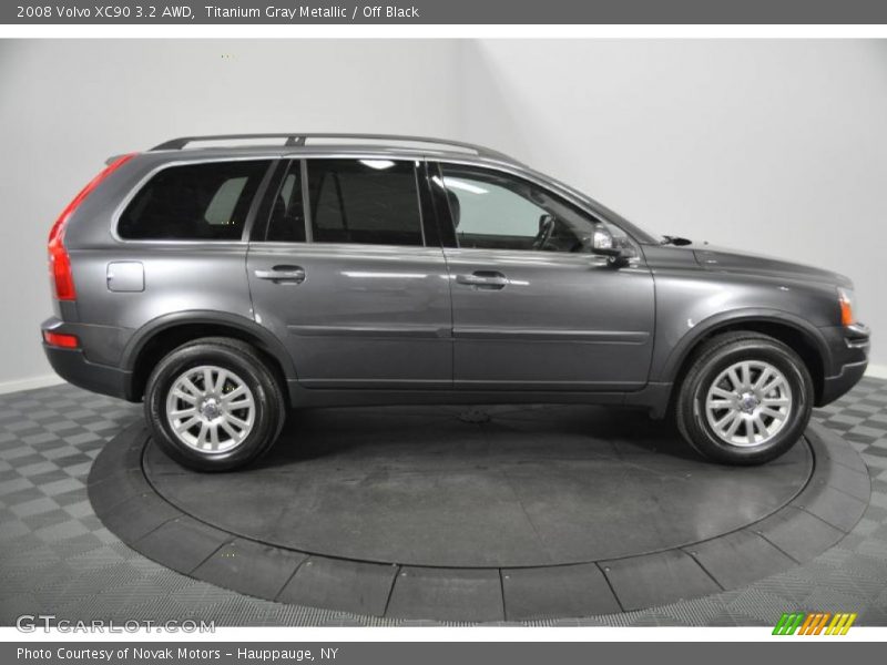 Titanium Gray Metallic / Off Black 2008 Volvo XC90 3.2 AWD