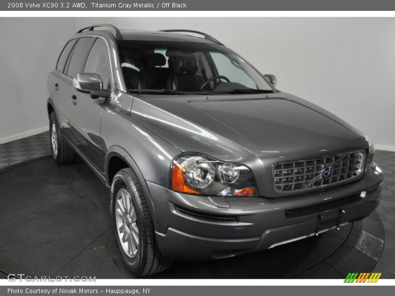 Titanium Gray Metallic / Off Black 2008 Volvo XC90 3.2 AWD