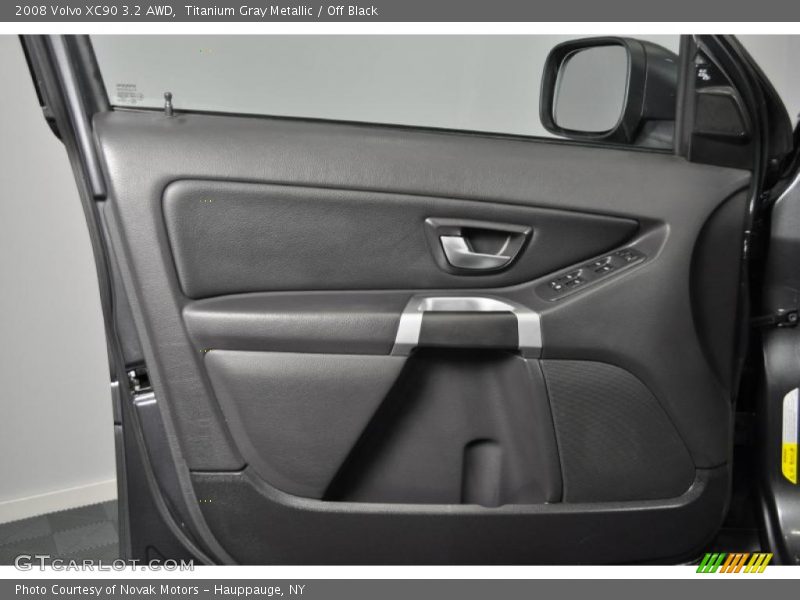 Titanium Gray Metallic / Off Black 2008 Volvo XC90 3.2 AWD