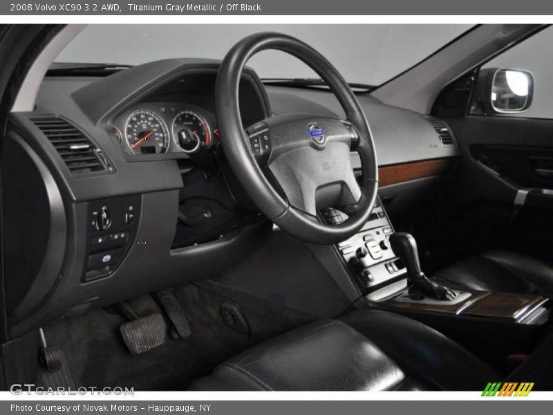 Titanium Gray Metallic / Off Black 2008 Volvo XC90 3.2 AWD